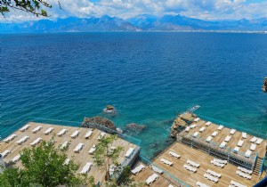 Antalya nın Eşsiz Falez Plajları Açılıyor